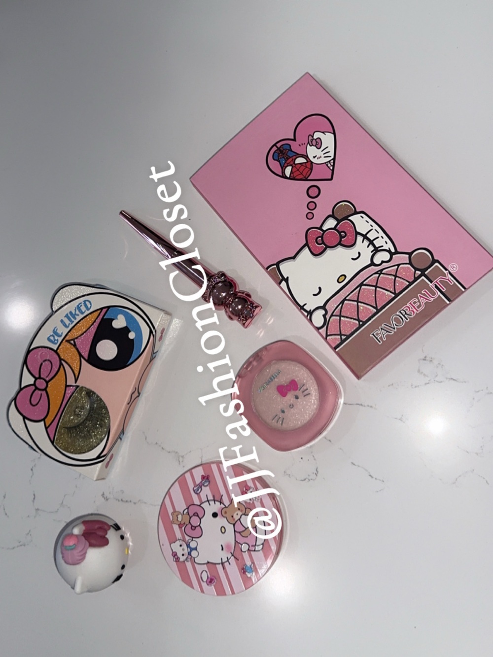 Hello Kitty Pink Makeup Bundle